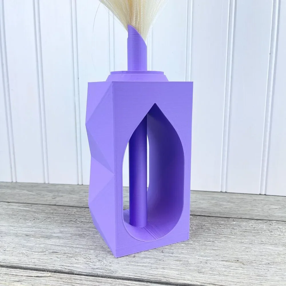 Unique Modern Bud Vase, The Lati Vase, Flower Vase, Dried Flwers
